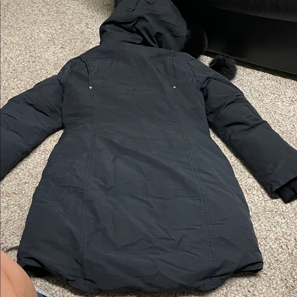 Moose Knuckles Women's Black Fur-Trimmed Ski Jacket - Picture 15 of 15